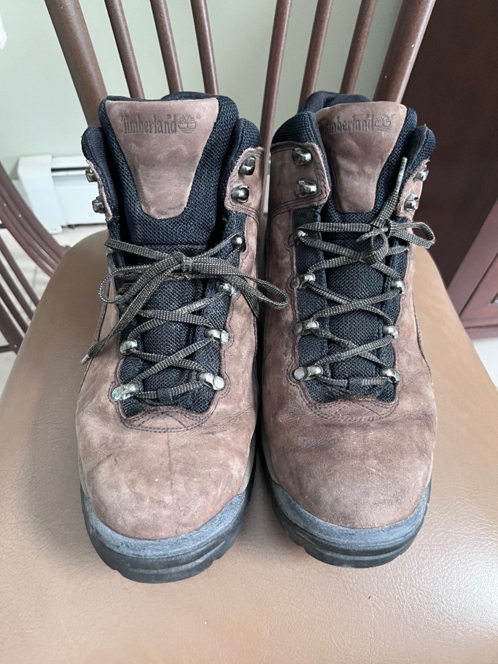 Timberland Trail Dust 2 Brown Leather Mid-Hiker Boot/Mens Size 15M